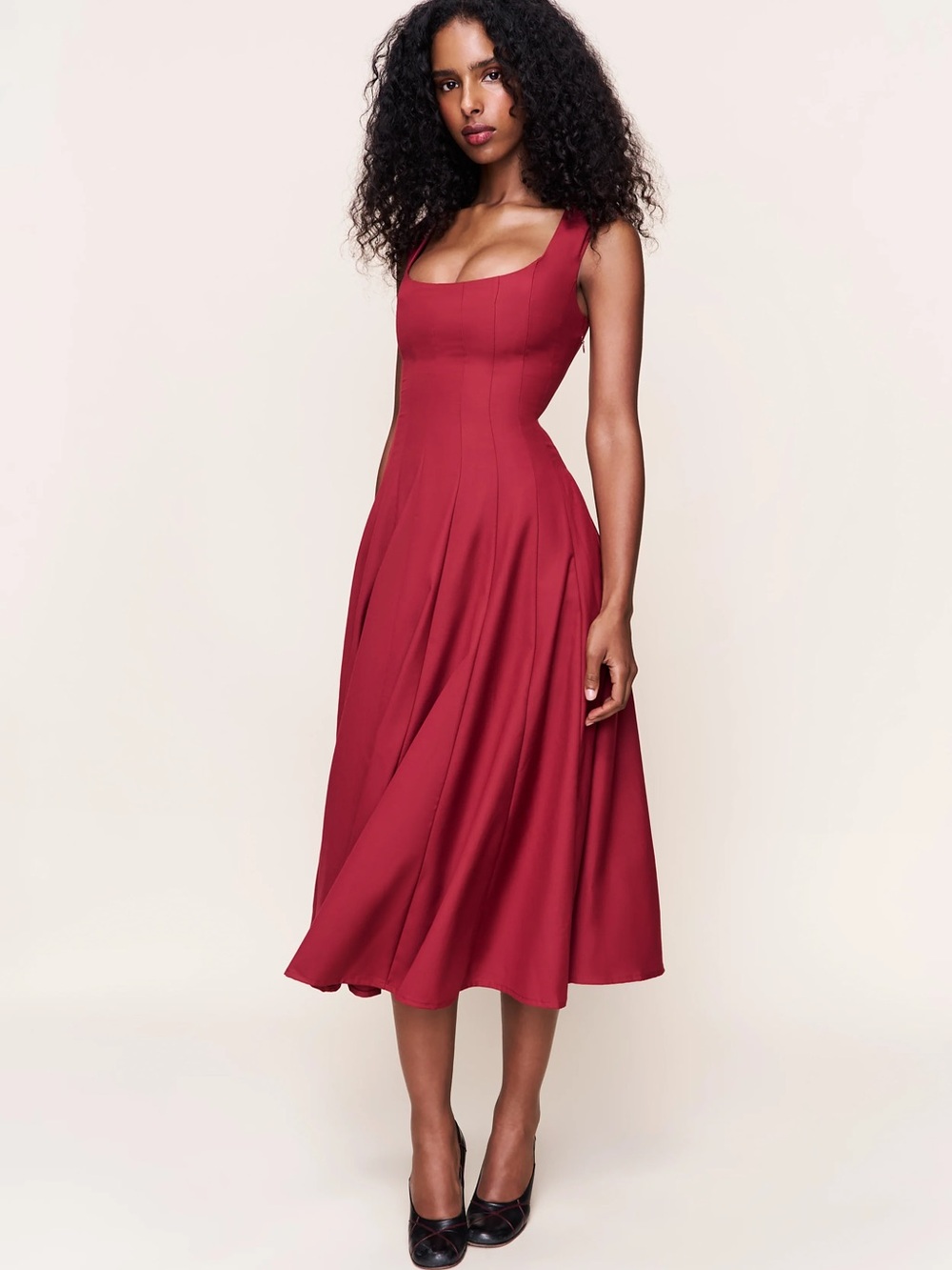 Reformation linen dress